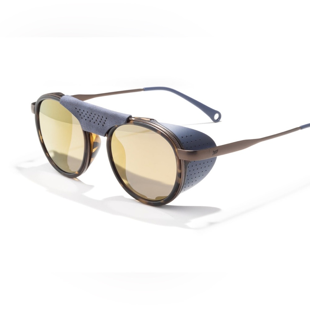 Stylish Brown and Blue Sunglasses